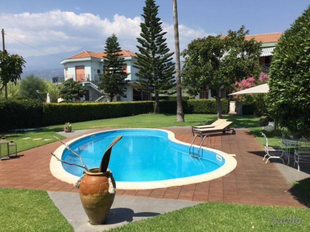 Green Paradise With Etna View Mascali Exterior foto